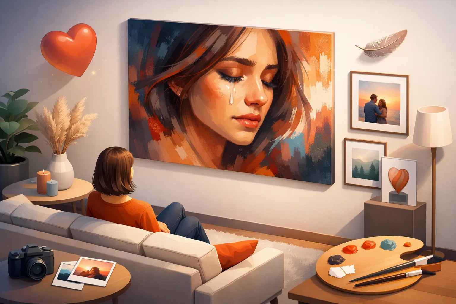 Hoe kies je emotionele wandkunst die raakt