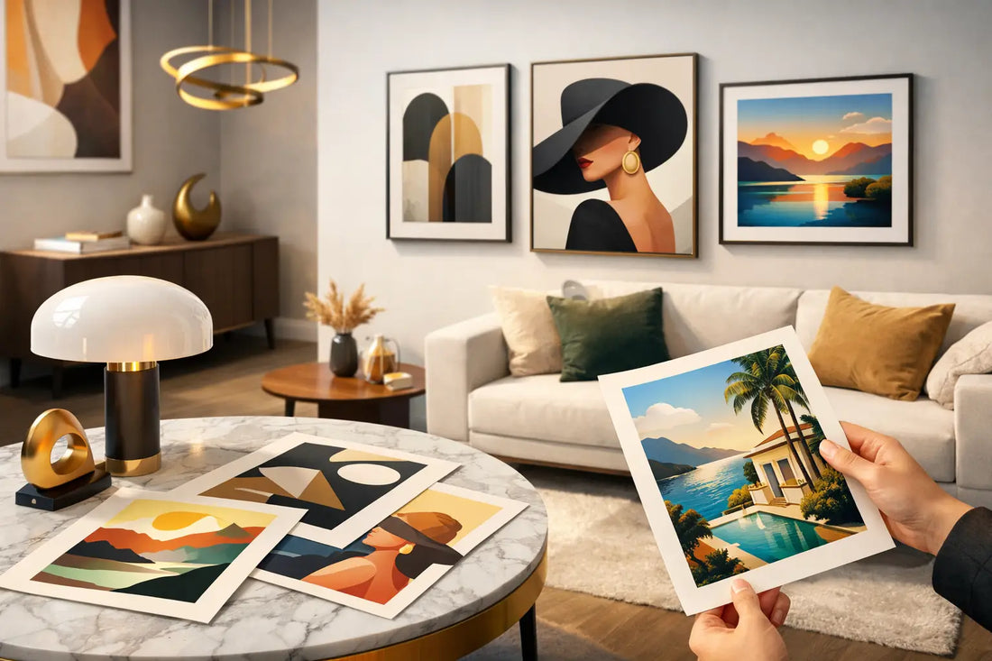 Beste kunstprints voor een luxe interieur